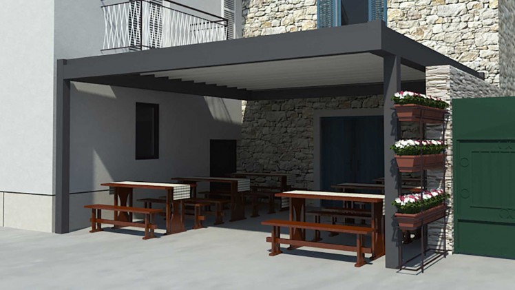 Pergola Rialto v Biogradu na Moru photo